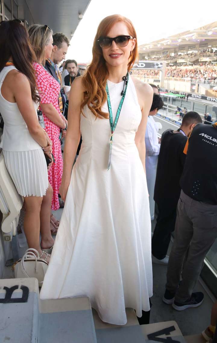 Celebs at the Final F1 Race of the Season