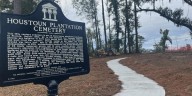Memorial for formerly enslaved cemetery goes up just days before potential sale