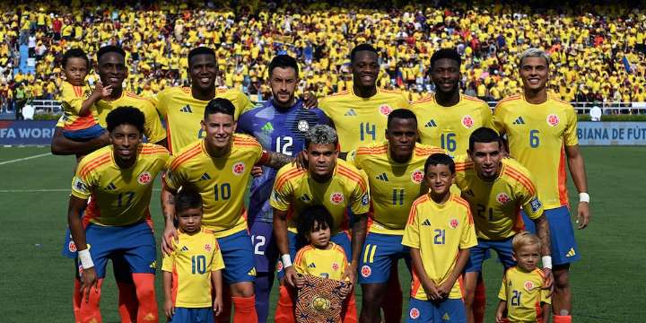 Estos son los horarios de los partidos de la selección Colombia para la fase de grupos del Mundial 2026