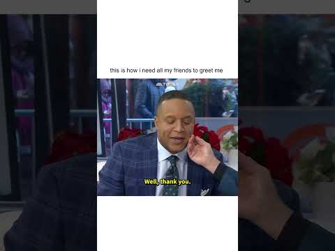 John Stamos Greets Craig Melvin In the Best Way