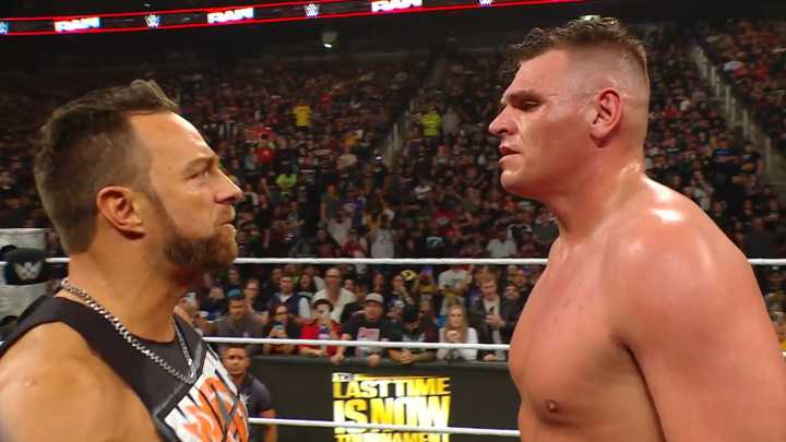 GUNTHER, LA Knight Advance To Finals Of Last Time Is Now Tournament On WWE Raw