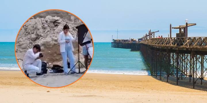 Promoción escolar casi se queda sin fotos en la playa por restricciones en Pimentel: tuvieron que buscar otras opciones