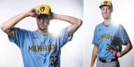 Brewers bring back powder blue road jerseys