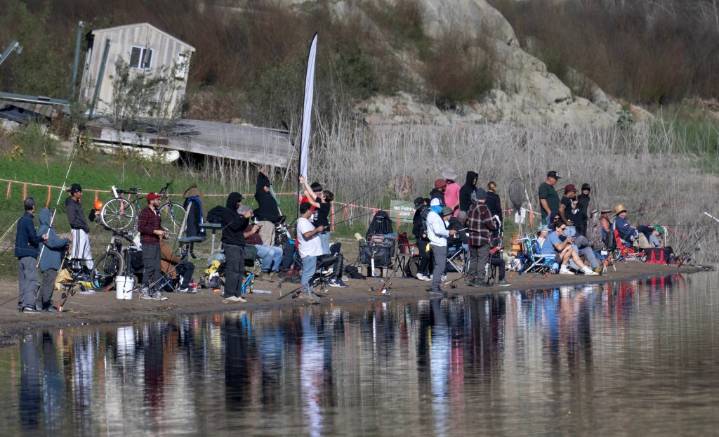 Anglers hooked for annual Trout Fishing Derby at Irvine Lake