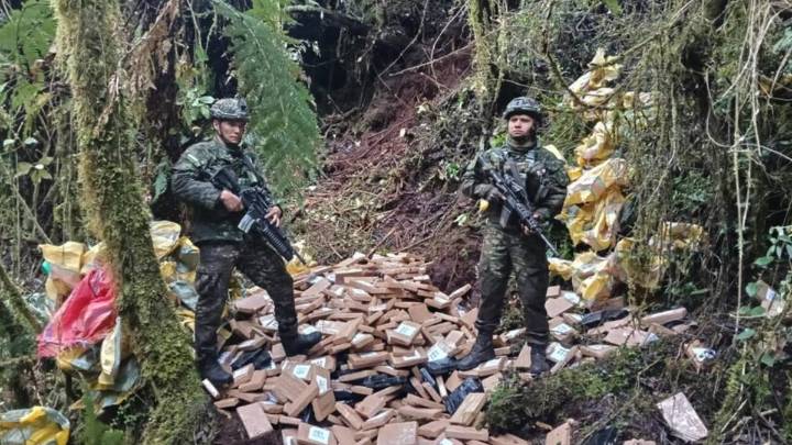 Autoridades decomisaron 5.6 toneladas de cocaína y dos laboratorios en operativos en Nariño