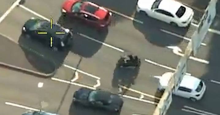 'Clown' on motorbike raced round Swansea for 90 minutes while police helicopter watched