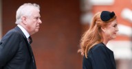 Andrew and Sarah Ferguson in royal first since losing titles