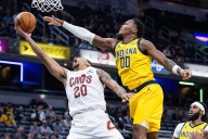 Deadspin | Donovan Mitchell scores 43 to lead Cavaliers past Pacers