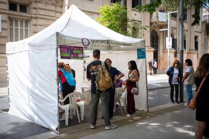 Realizaron testeos de VIH gratuitos en Quilmes