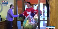 Thunderbolts deliver stuffed bears to Ronald McDonald House Charities