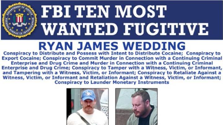 De atleta olímpico a peligroso narco y asesino: el FBI acecha a Ryan Wedding y aumenta la recompensa