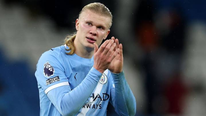Erling Haaland suma 100 goles en 111 partidos en la Premier y supera a una leyenda como Shearer