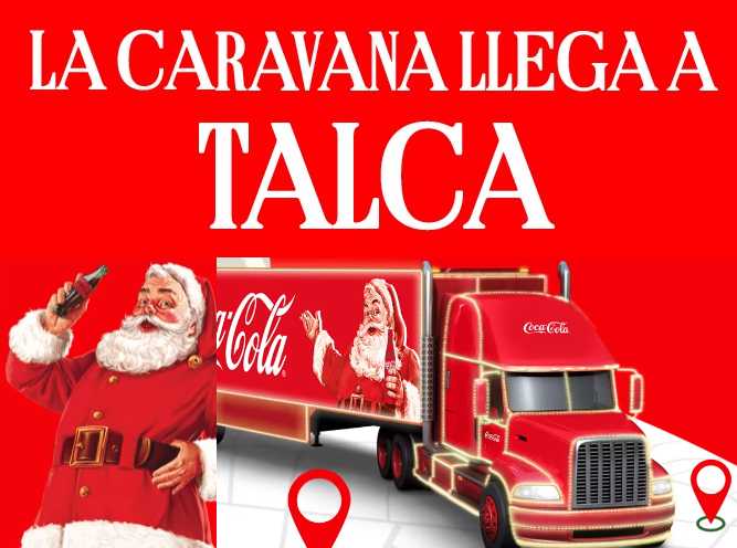 Caravana Navideña Coca-Cola 2025 en Talca: Recorrido, horarios y más detalles