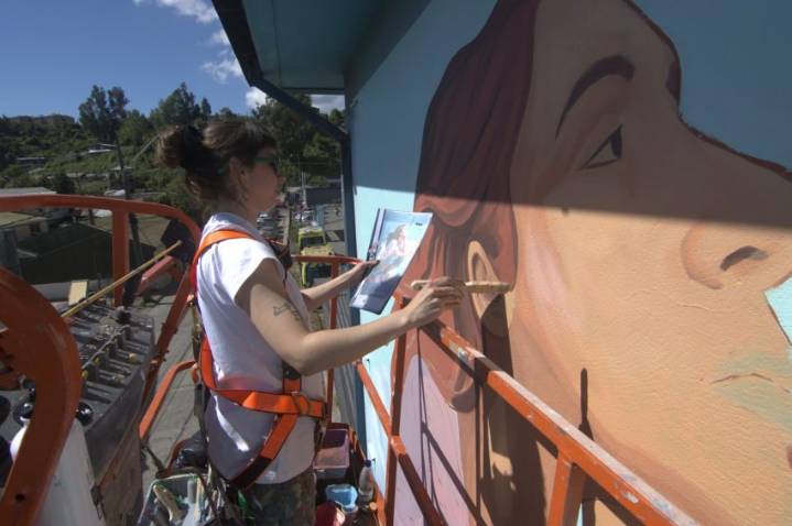 Arte para la comunidad: así se vivió el Encuentro Muralista del Carbón 2025