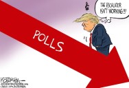 Por la pata de los caballos: el 70% de hispanos desaprueba a Trump