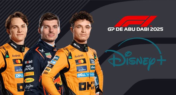 Disney Plus EN VIVO — cómo ver carrera GP de Abu Dabi 2025 por F1 TV y Online
