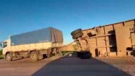 Ruta 34: volcó un acoplado entre Real Sayana y Casares y el camión perdió toda la carga
