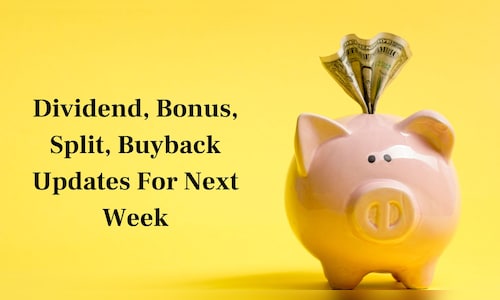 Four stocks that will see record dates for their bonus, buybacks, dividends this week