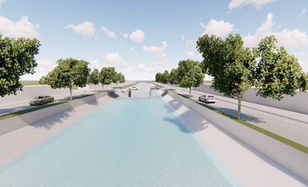 Desde PBA ponen en marcha la segunda etapa del Canal Maldonado