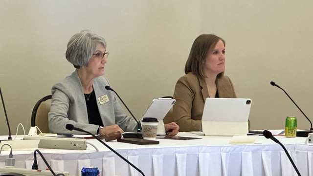 Iowa Board of Regents President Sherry Bates announces resignation
