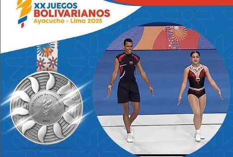 Venezuela brilla en los Juegos Bolivarianos con tres medallas en gimnasia aeróbica