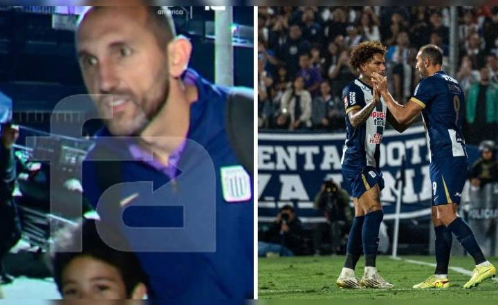Hernán Barcos recibió el cariño de los hinchas de Alianza Lima pese a la dura eliminación ante Sporting Cristal por Liga 1