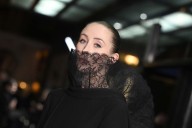 Erin Doherty Looks Like She’s Attending a Soap Opera Funeral