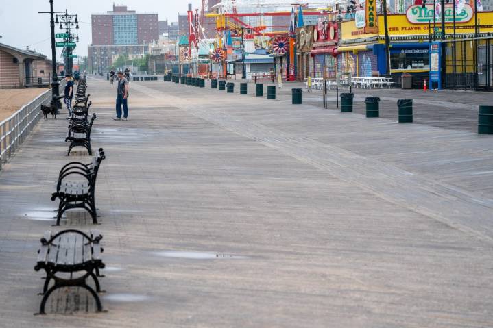 Human skull found in bushes next to Brooklyn's Coney Island boardwalk