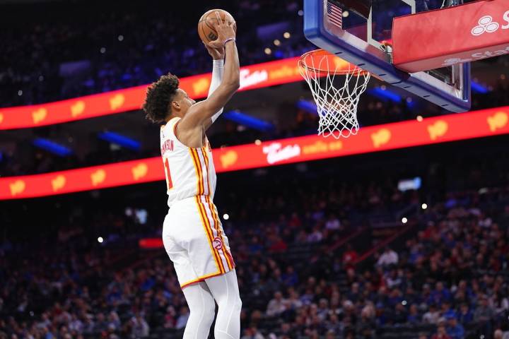 Deadspin | Jalen Johnson’s career-high 41 points push Hawks past Sixers in double OT thriller