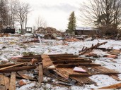 Probe continues into powerful blast that levelled rural home