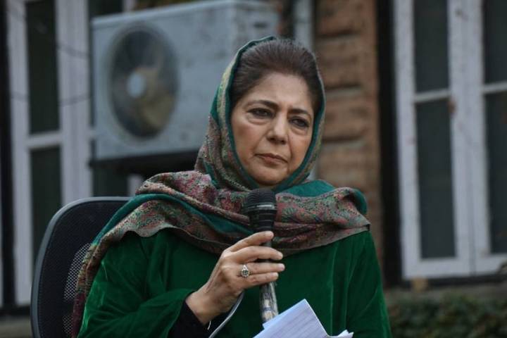 Mehbooba Mufti Urges Centre to Reset J&K Policy, Start Reconciliation