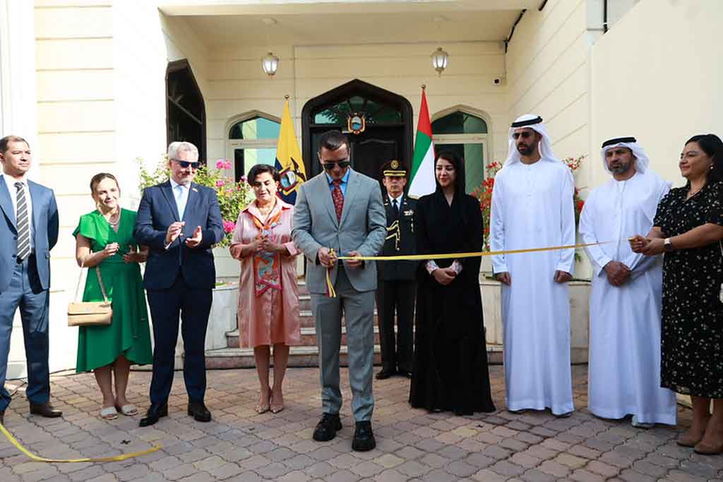 Noboa abre Embajada de Ecuador en Emiratos Árabes Unidos