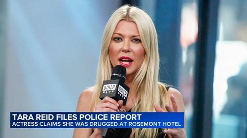 Tara Reid Chicago news: Rosemont police say video shows 'American Pie' actress drink not tampered with at hotel bar, investigating