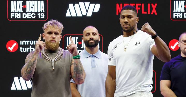 Jake Paul in major announcement as fans now convinced of Anthony Joshua twist
