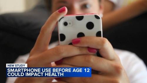 Smartphone use before 12 can have health impacts on children: study