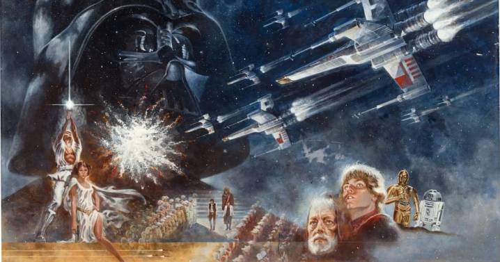 El icónico cuadro que presentó Star Wars al mundo rompe récord histórico y se vende por casi 4 millones de dólares, una pieza clave del marketing original de 1977 que hoy confirma el valor cultural, a