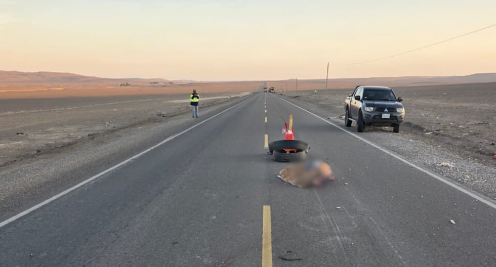 Arequipa: Accidente de tránsito en la Panamericana Sur deja una persona fallecida en el distrito de Lomas
