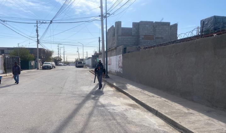 Limpia Municipio a Praderas de Henequén tras petición del Congreso