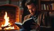 Study Shows Most Depression In Men Can Be Solved By Reading Books About The Civil War While Sitting By Roaring Fire In The Study
