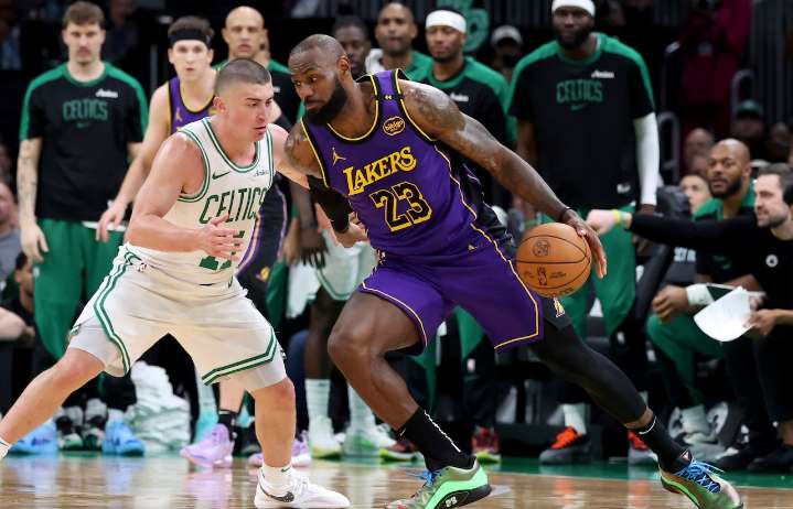 Lakers injury report: LeBron James downgraded for Celtics game