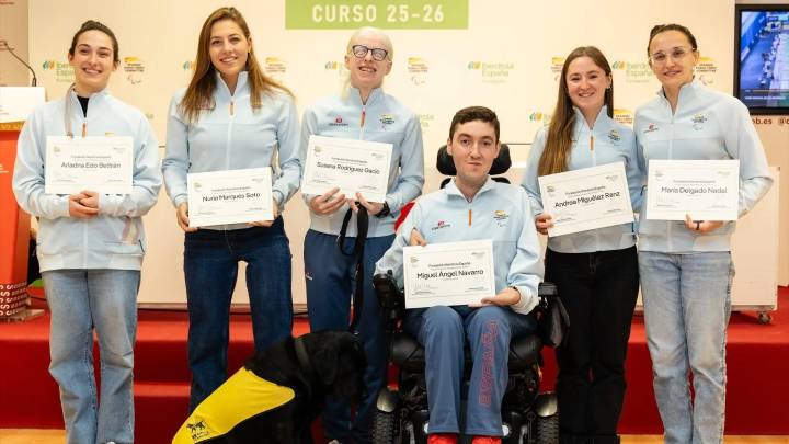 La Fundación Iberdrola España entrega sus becas a seis deportistas paralímpicos