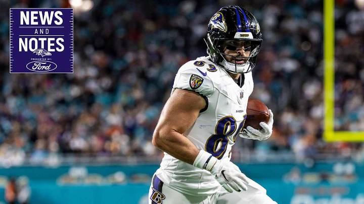 News & Notes: Mark Andrews '100%' Wants to Retire as a Raven