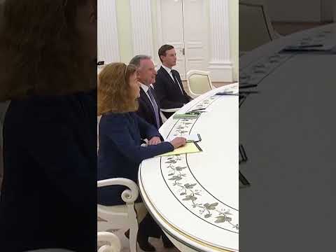 Jared Kushner, Steve Witkoff Meet with Putin in Kremlin to Talk Russia