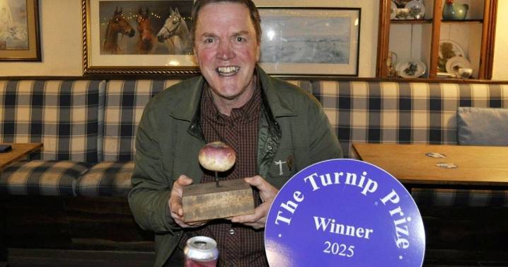 Winner of fake art award ‘Turnip Prize’ is a crushed beer can