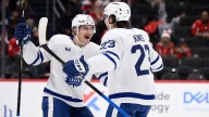 Maple Leafs score on first shot in fourth consecutive game