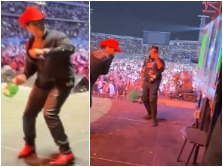 VIDEO: Eduin Caz rompe pantalla en concierto en Bogotá