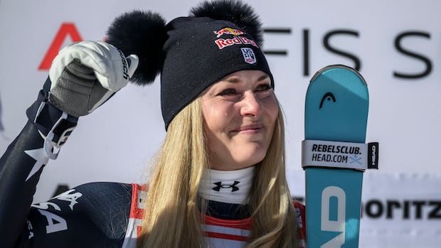 Lindsey Vonn wins World Cup downhill at age 41 to start her Olympic season