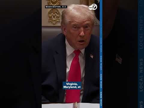 President Trump says Washington Dulles International Airport will be rebuilt