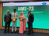 Yenepoya University receives recognition at AIMS International Conference on Management 2025