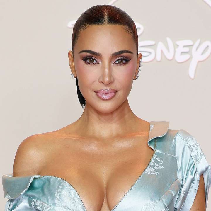 Kim Kardashian’s Lingerie Holiday Party Look